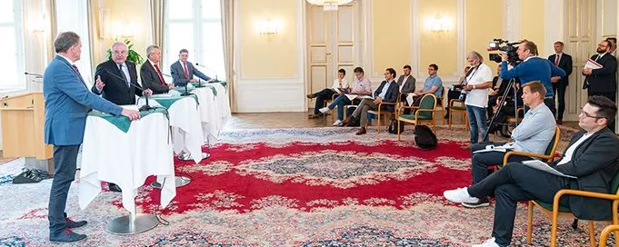Präsentation des steirischen Gemeindepakets