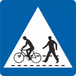 gemeinsame Radfahrüberfahrt